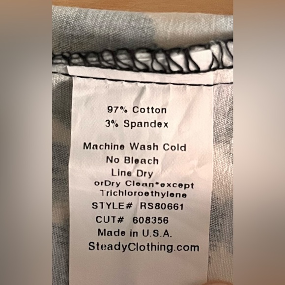 Cocktail dress, cotton stretch - Picture 6 of 11